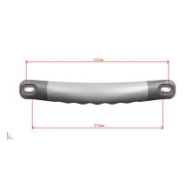 Gummibedeckter Griff mit Seil 130 g